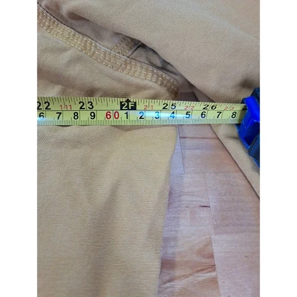Timberland Strafford Washed Canvas XL Jacket in the wheat color